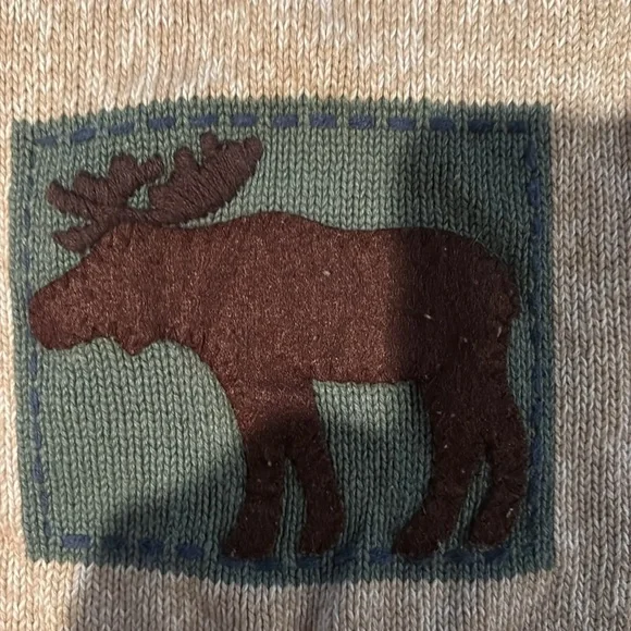 1990s vintage Christopher and Banks patchwork sweater size small rare sweater - Picture 8 of 10